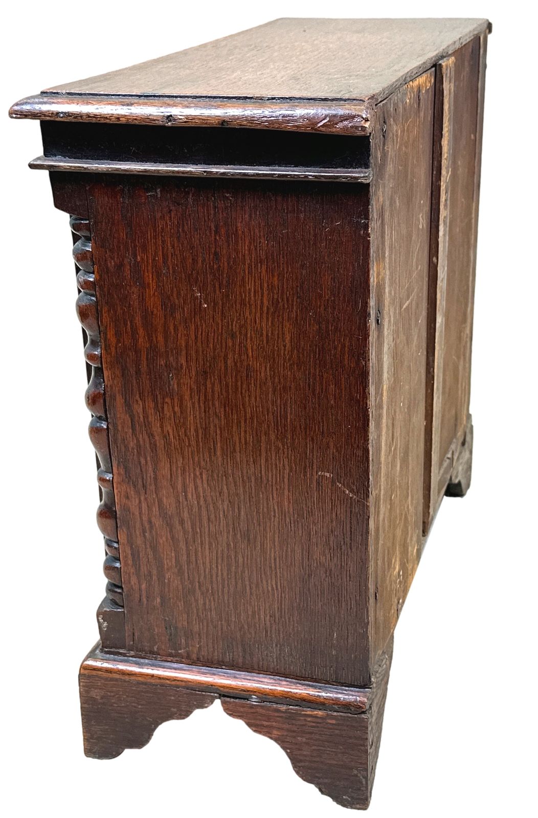 Georgian Oak Miniature Chest Of Drawers (England, Circa 1790) photo Furniture