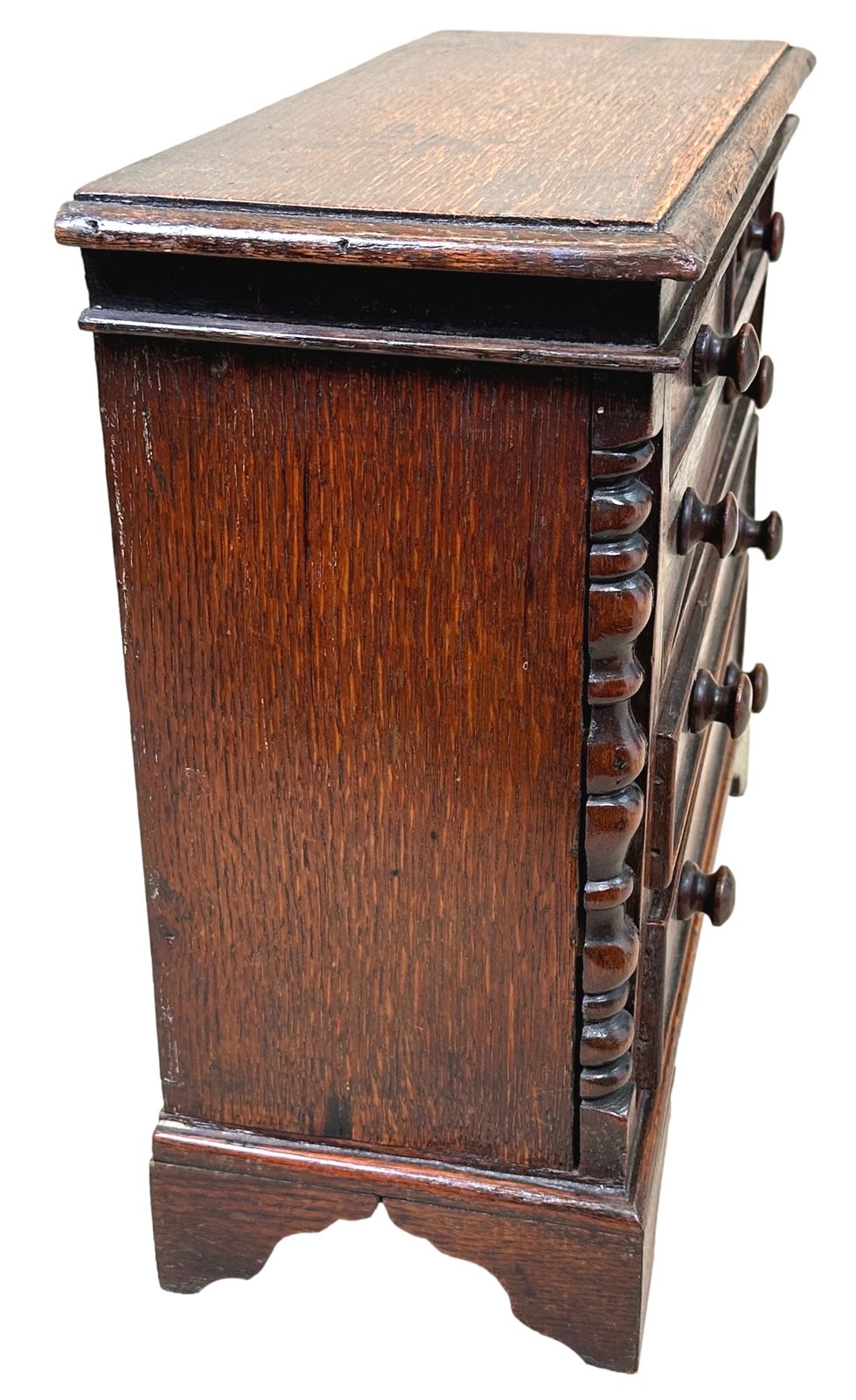 Georgian Oak Miniature Chest Of Drawers (England, Circa 1790) photo 2650.0