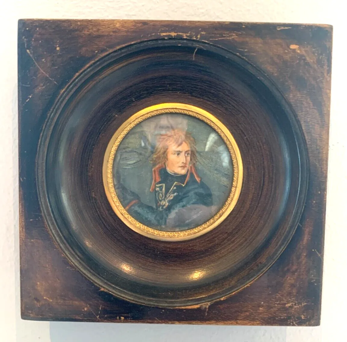 Miniature Portrait Of A Young Man XX Century