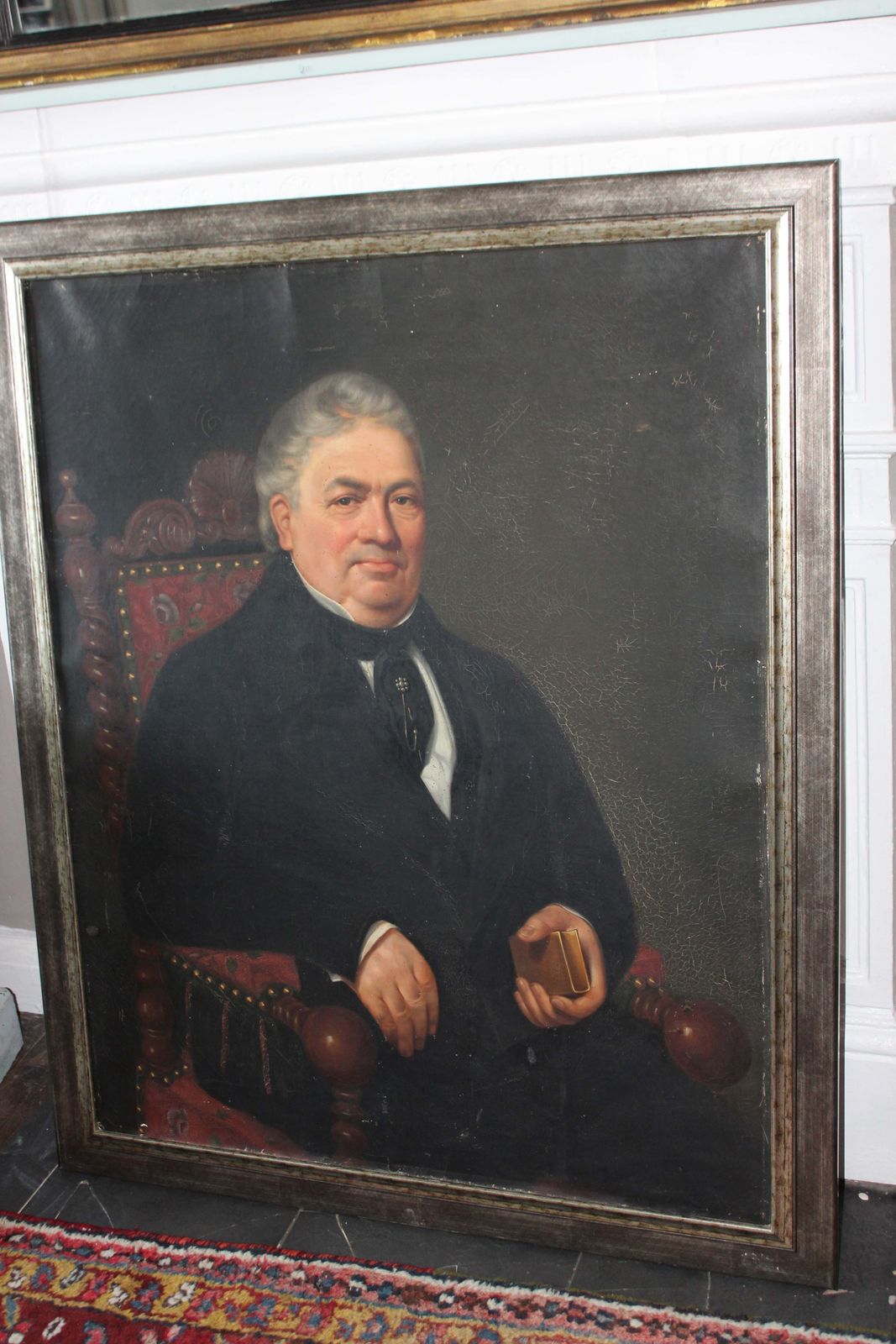 Antique French Portrait Of  A Bordeaux Dignitary photo buy