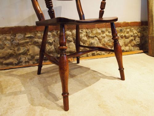 Chair Rare Stunning Windsor Armchair C1850 photo buy