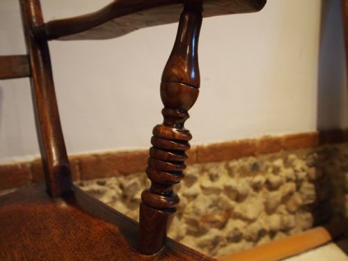 Chair Rare Stunning Windsor Armchair C1850 photo vintage