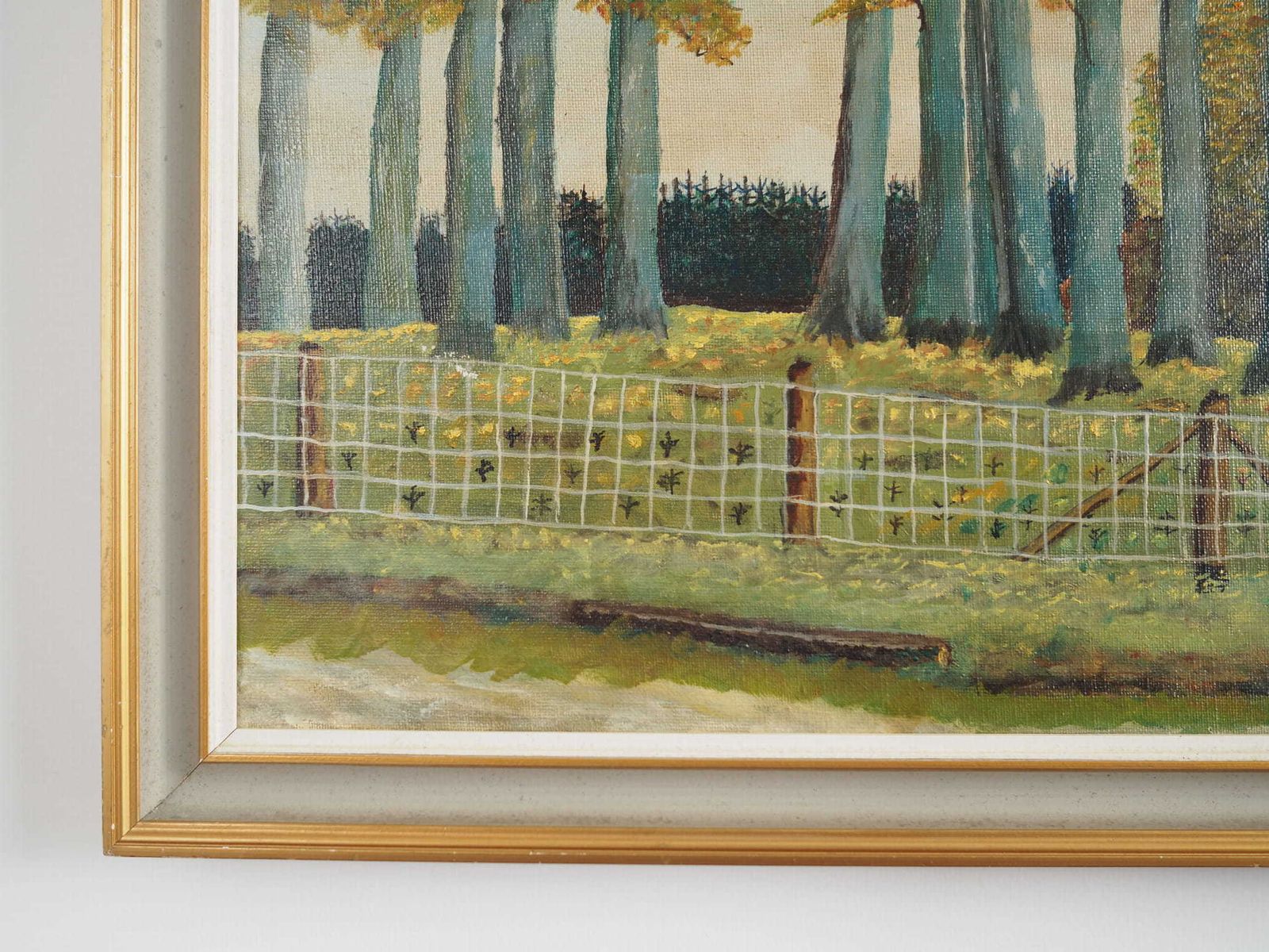 Schilderij „The Road To The Forest", Scandinavian Design, Jaren 1960 photo 509.0