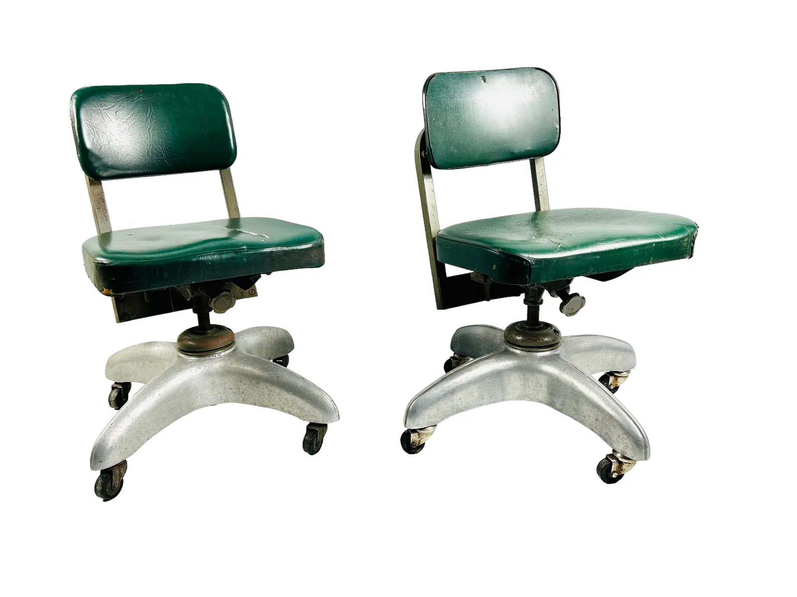 Model 1938 Swivel Desk Chairs By Gio Ponti.