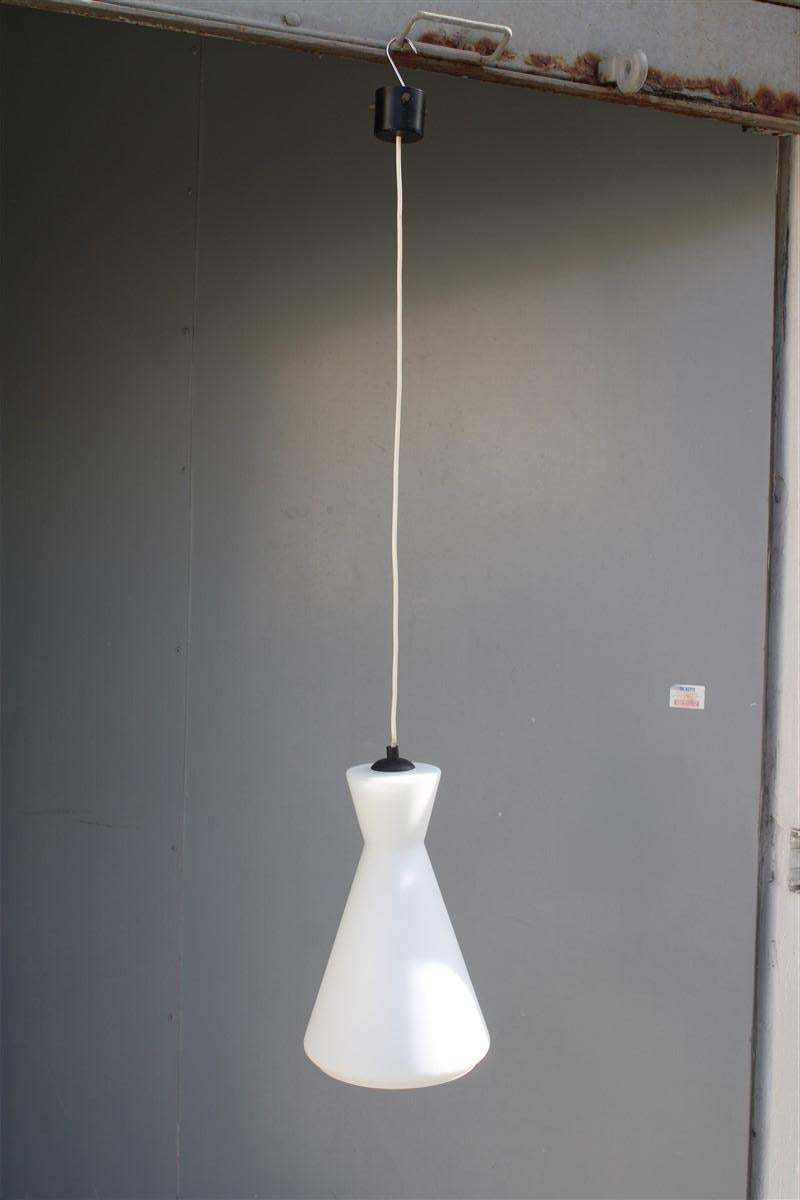 Mid Century Italian Design Ceiling Lamp Stilnovo Glass And Brass 1950s Lantern photo furniture