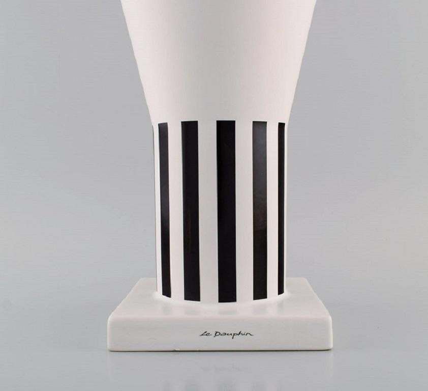 Le Dauphin, France, Large Vase In Glazed Ceramics, 1970s / 80s photo for sale