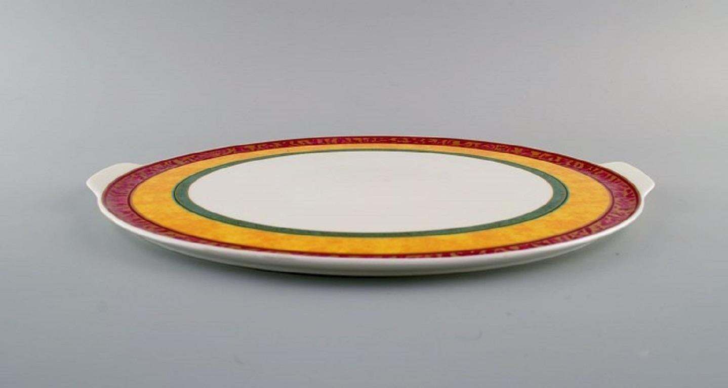 Paloma Picasso For Villeroy & Boch, Large "My Way" Serving Tray In Porcelain photo furniture