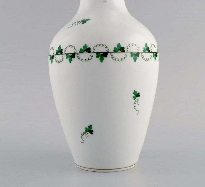 Herend Vase In Hand Painted Porcelain, Mid 20th Century photo 364.0