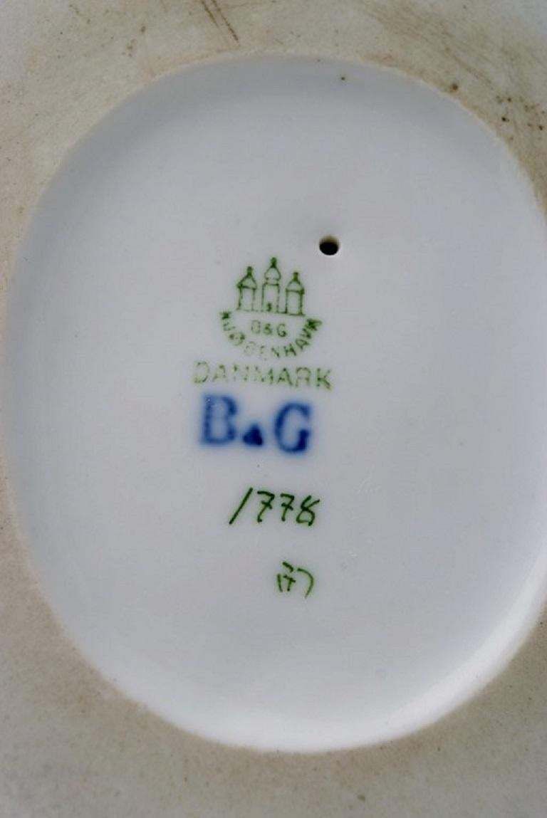 Rare Bing & Grøndahl Porcelain Figure, Two Birds, Model Number 1778 photo vintage