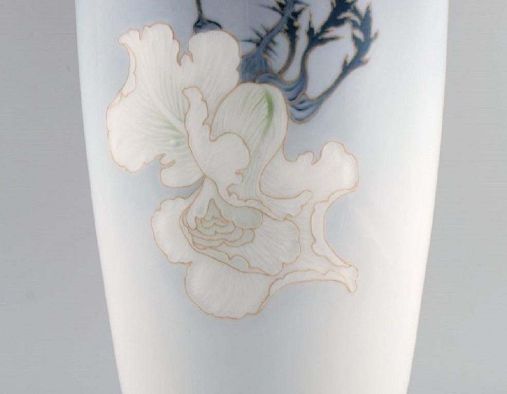 Bertha Nathanielsen For Royal Copenhagen, Large Unique Art Nouveau Vase photo vinterior