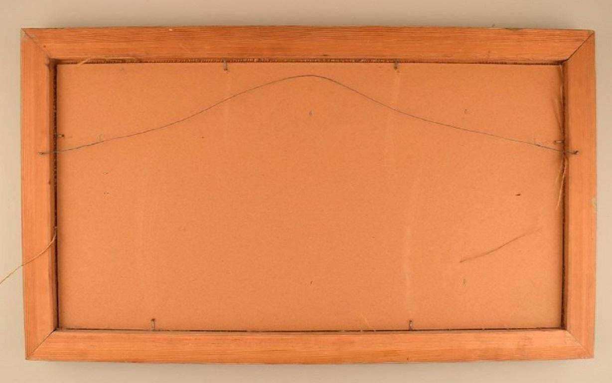 Unknown Artist, Oil On Board, Modernist Still Life, The 1960s photo vinterior