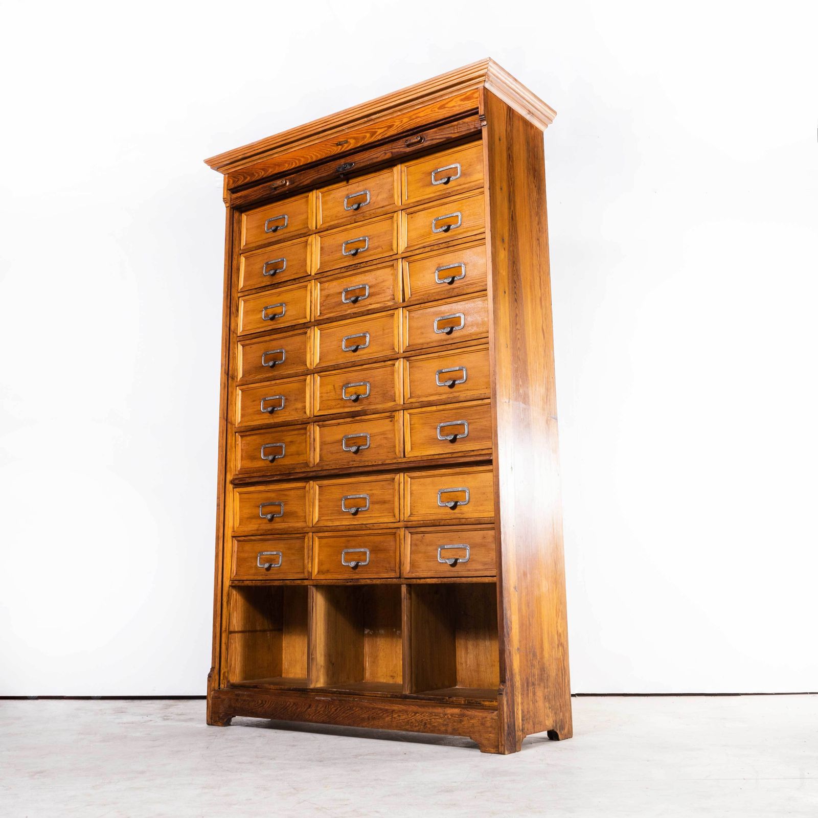 1940’s Stolzenberg Tambour Front Cabinet – Twenty Four Klappets photo furniture