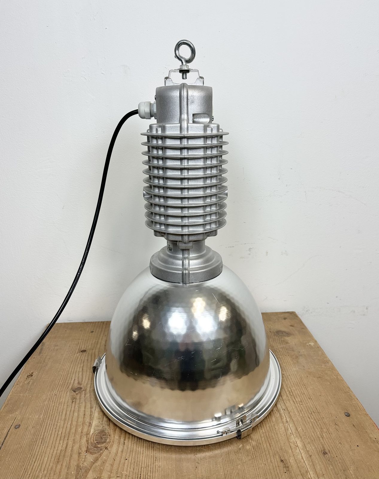Industrial Pendant Lamp With Glass Cover By Charles Keller For Zumtobel, 1990s, 35x photo 229.0