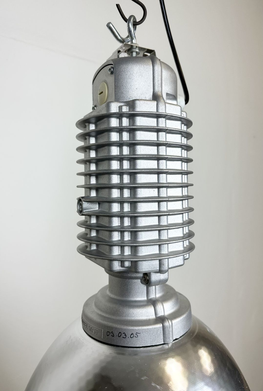 photo buy Industrial Pendant Lamp With Glass Cover By Charles Keller For Zumtobel, 1990s, 35x