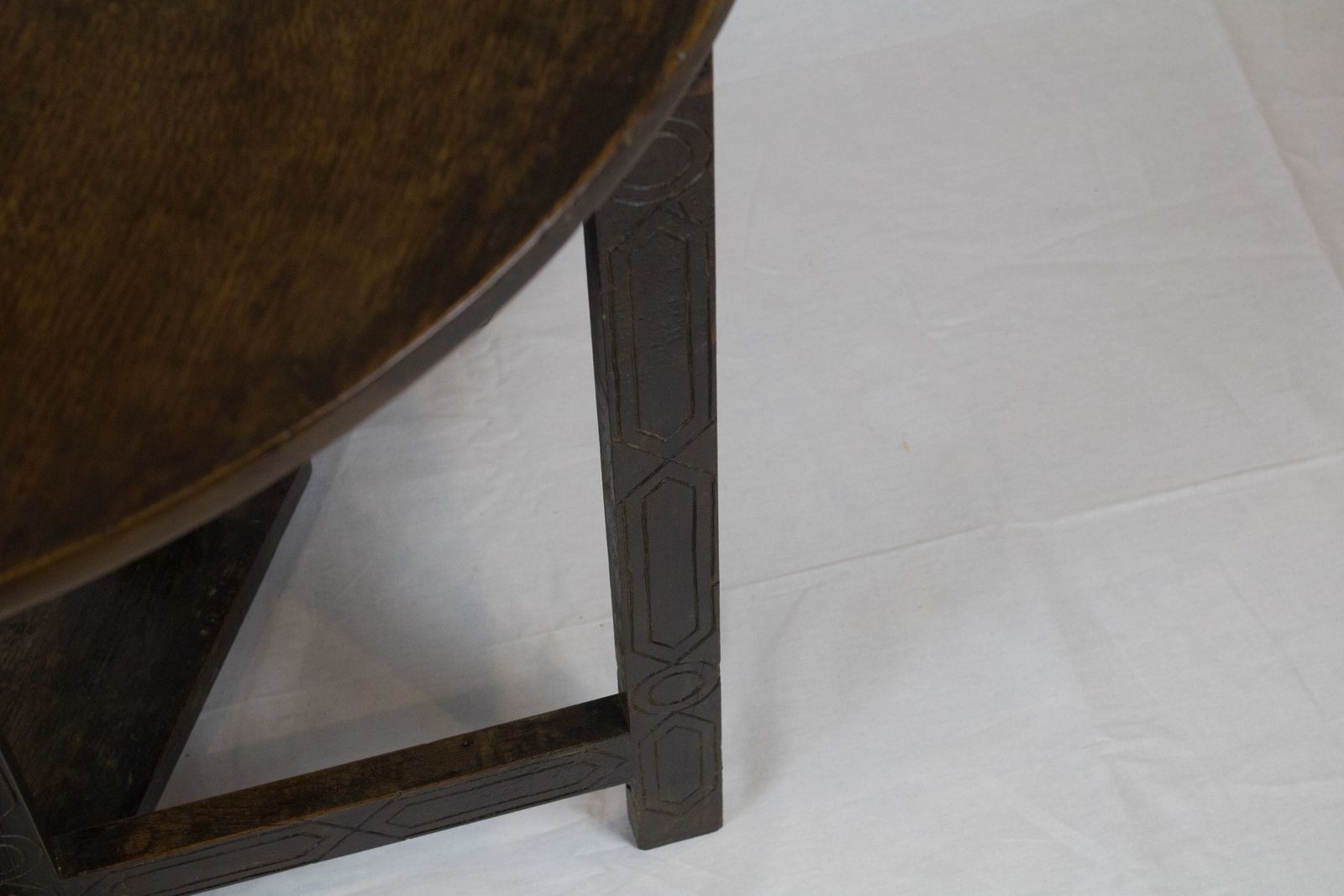 Early 18th Century Oak Small Gate Leg Table photo Furniture