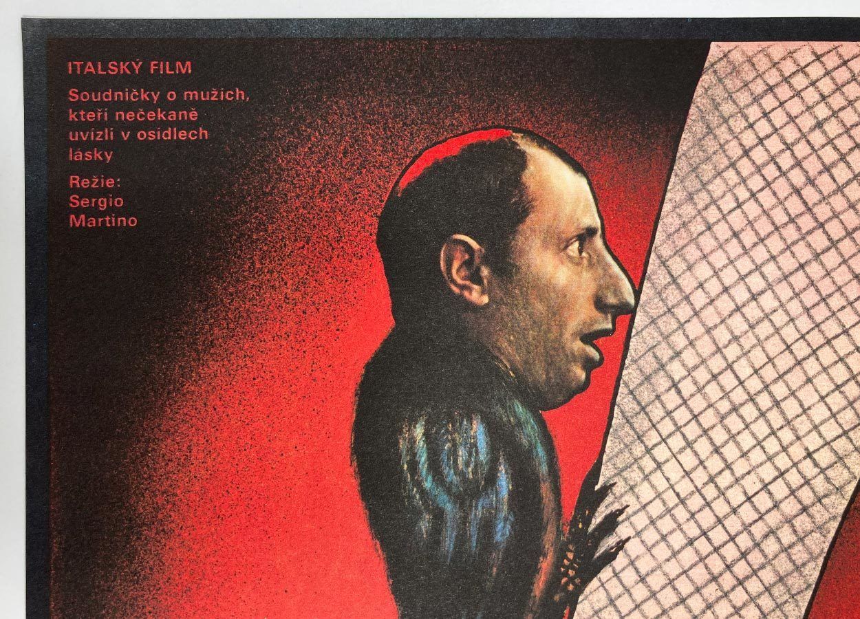 Original Film Poster, Sugar, Honey And Pepper, Michal Hendrych, 1980, Genuine Czech Vintage Print photo 51.0