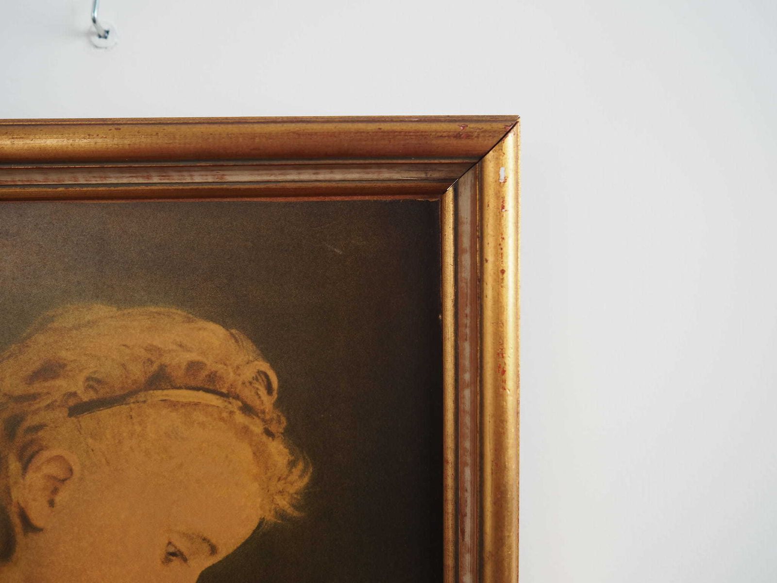 Painting „The Portrait Of The Girl”, Scandinavian Design, 19th Century, By Albert Anker photo vinterior