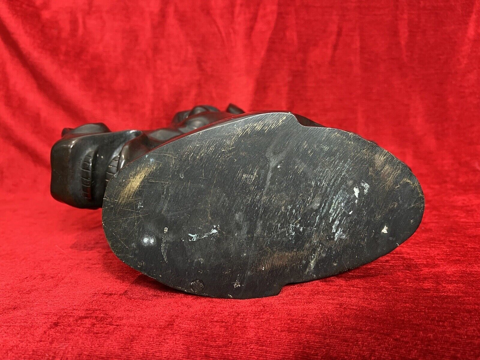 photo furniture Early 20th Century Large Bronze Horse Head Showpiece