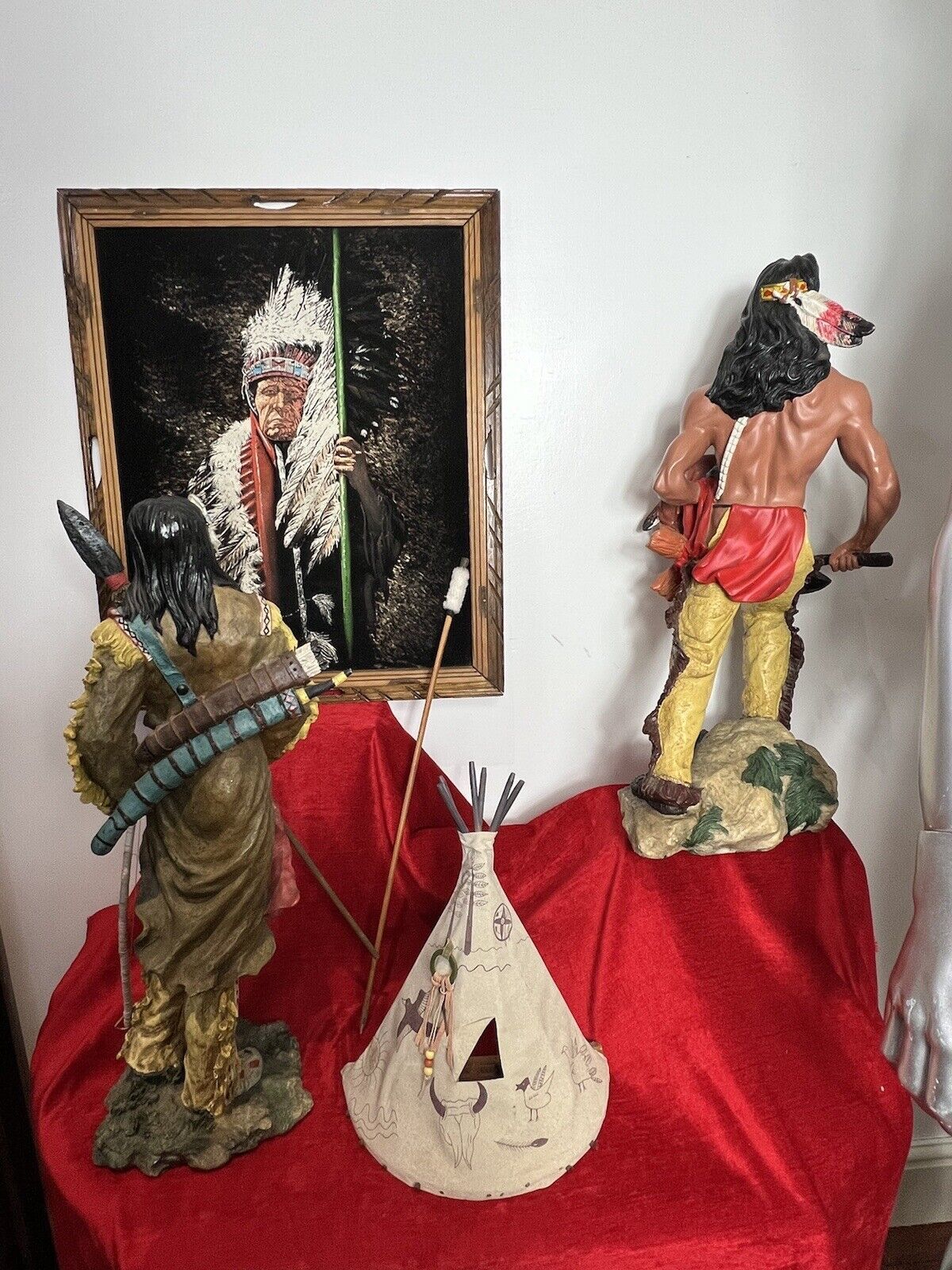 Mesmerising Collection Of Big Chief Sitting Bull Native American Memorabilia photo Art