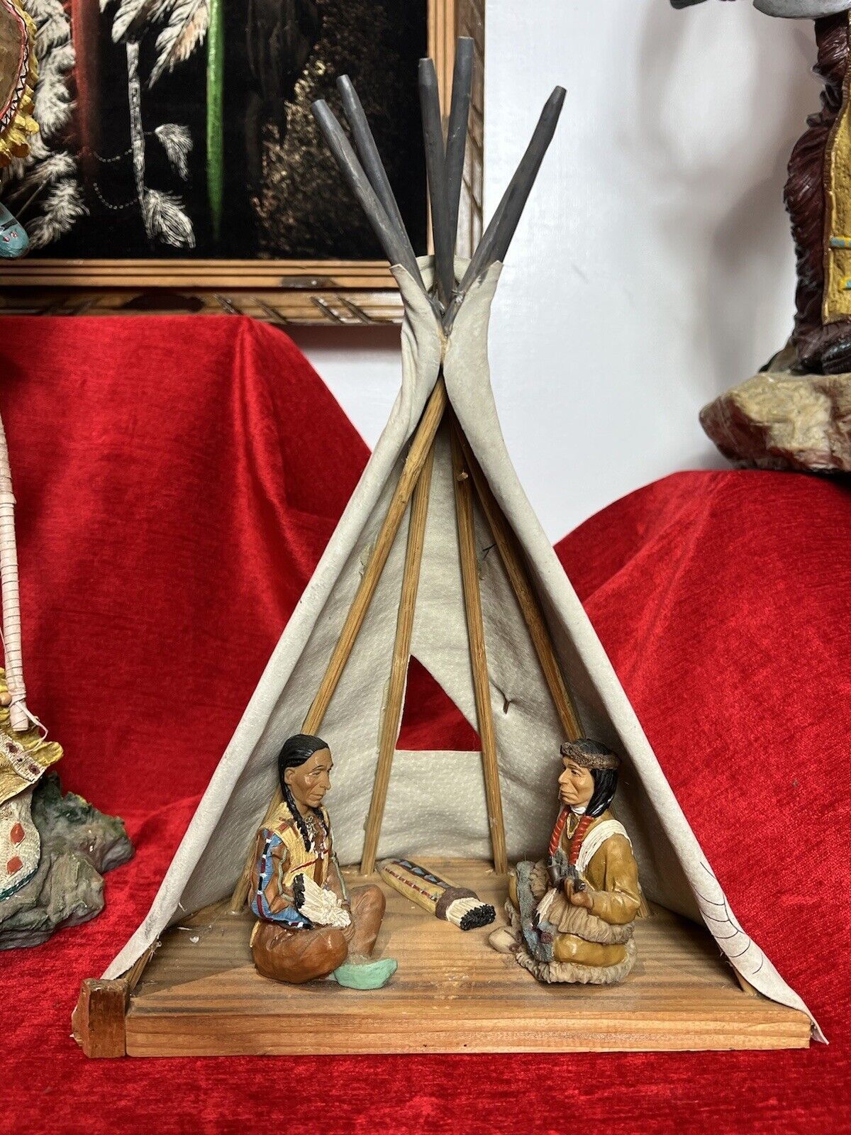 photo vinterior Mesmerising Collection Of Big Chief Sitting Bull Native American Memorabilia