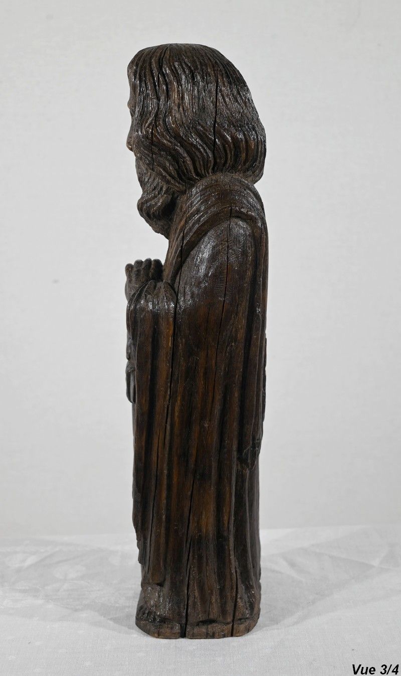 photo buy Oak Statue Of Saint Paul Mid 19th Century