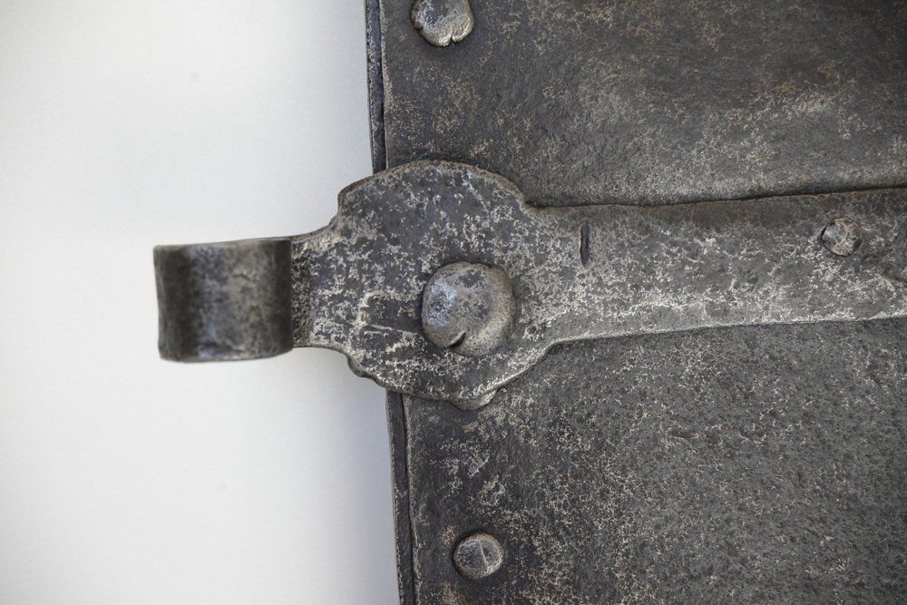 photo for sale Antique Iron Plate Door, 1800s