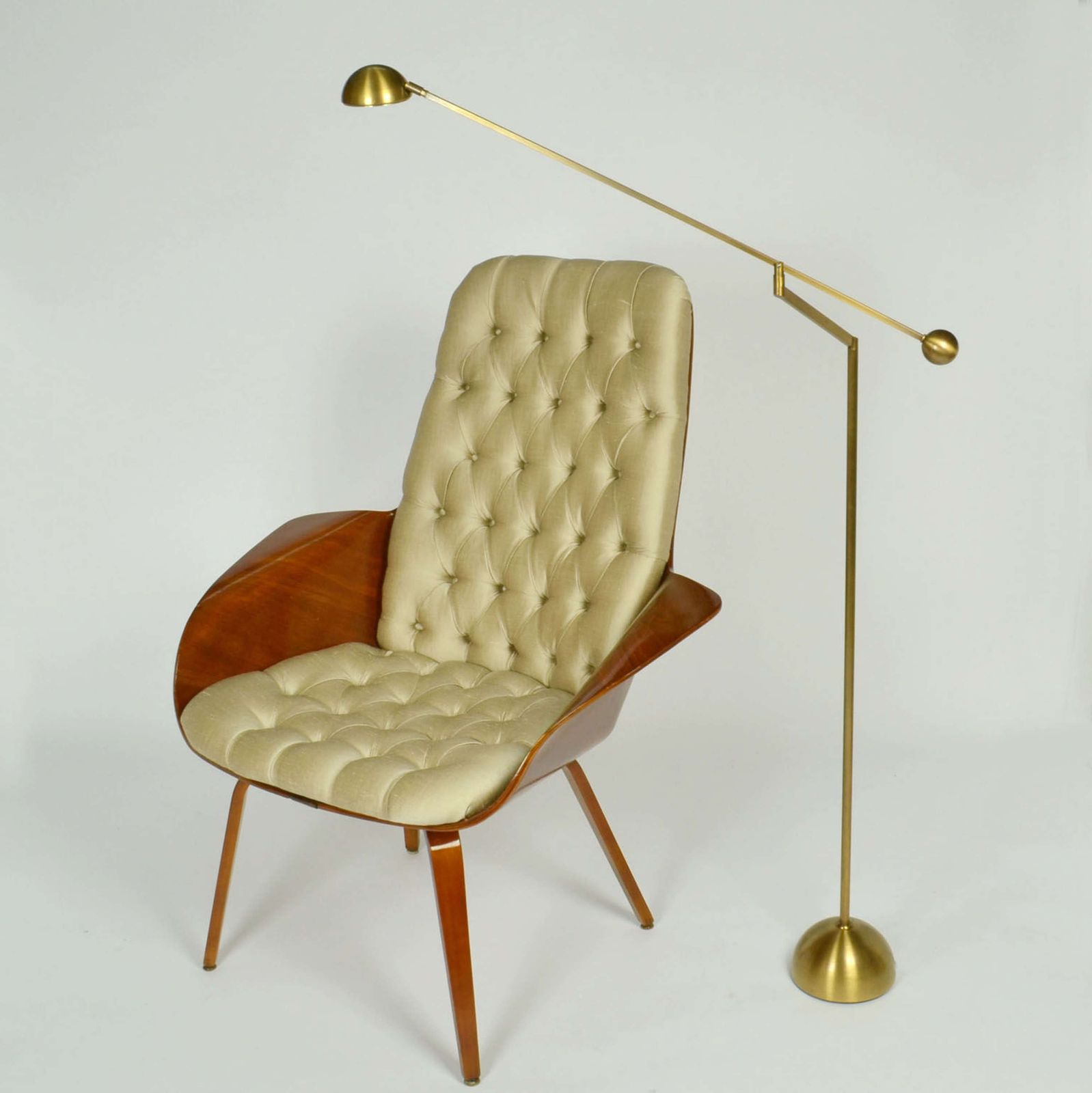 Pair Of 'Mrs' Lounge Chairs By George Mulhauser For Plycraft photo furniture