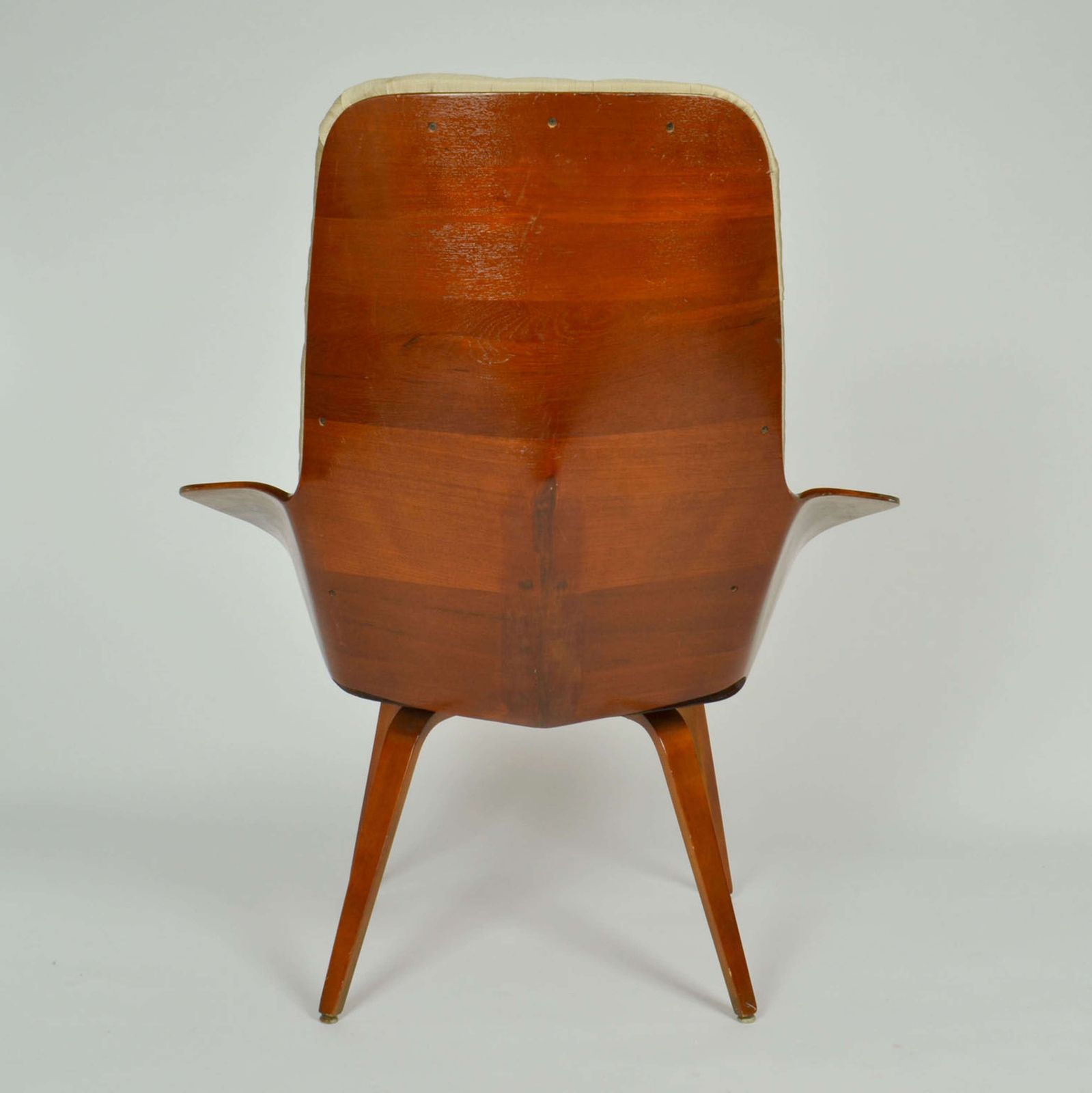 photo vintage Pair Of 'Mrs' Lounge Chairs By George Mulhauser For Plycraft