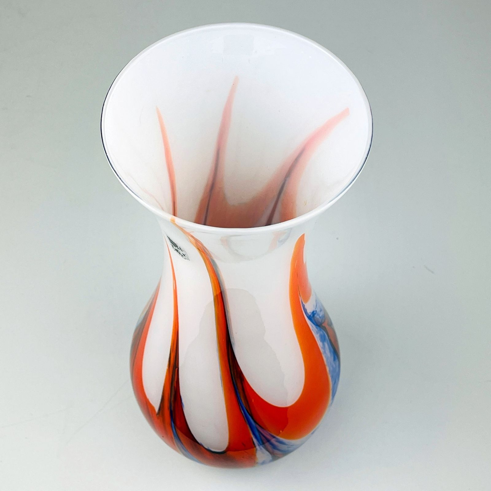 photo furniture Murano Glass Hand Cut Vase By Carlo Moretti Italy 1970s