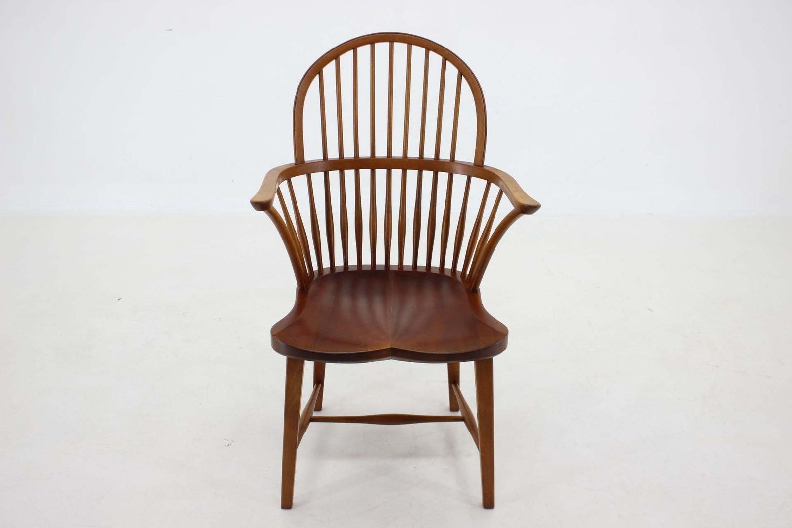 1940s Fritz Henningsen Windsor Oak Chair Model Ch 18 A Denmark photo furniture
