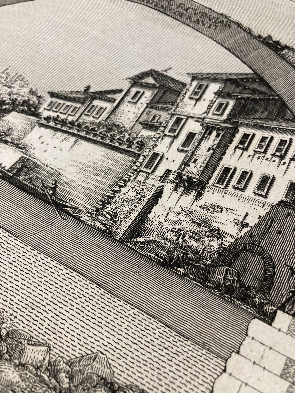 Piranesi Ponte Fabricio View 1756 Antichita Romane Quattro Capi photo vinterior