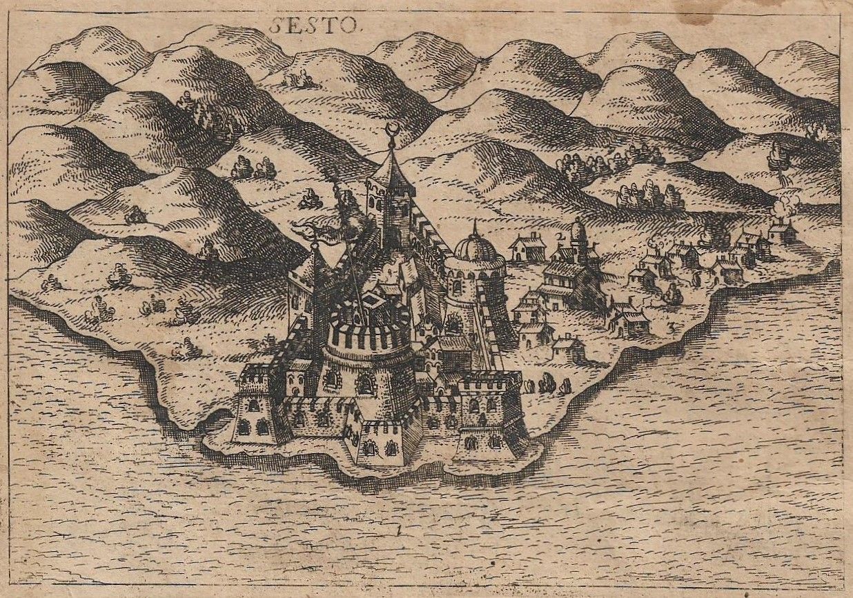 Sestos Veduta Turkey Sesto σηστός Türkiye Henri Beauvau 1615