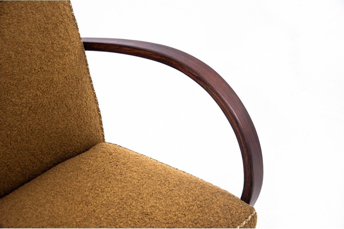 photo for sale Art Deco Armchairs, Designed By J. Halabala, Czech Republic, 1930s. After Renovation.