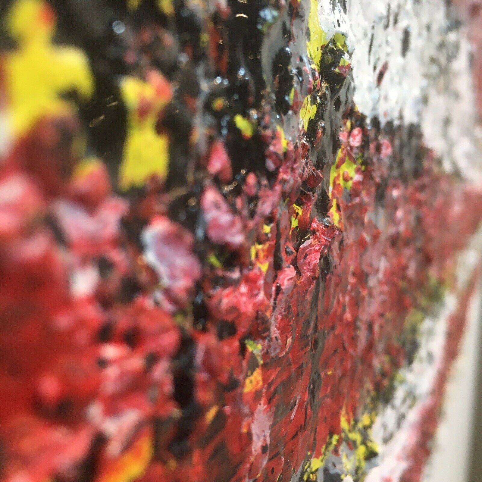 Original Art   Mixed Media On Canvas photo vinterior