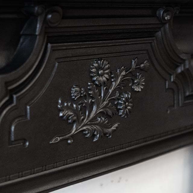 Antique Cast Iron Fireplace Surround photo 1800.0