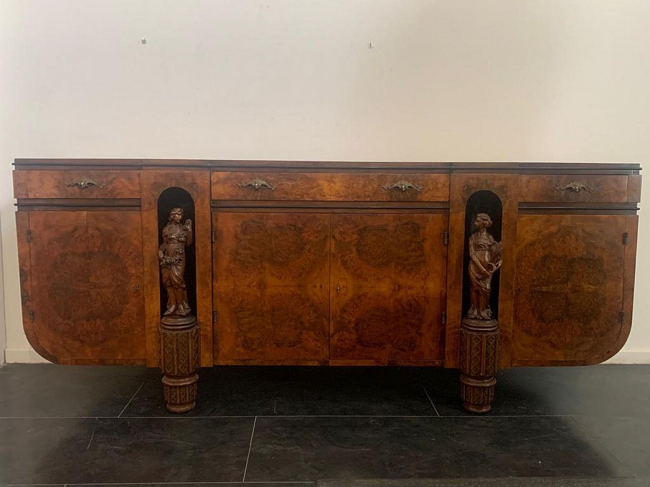 Sideboard By Giovanni Guerrini For Ebanisteria Casalini, 1930s photo furniture
