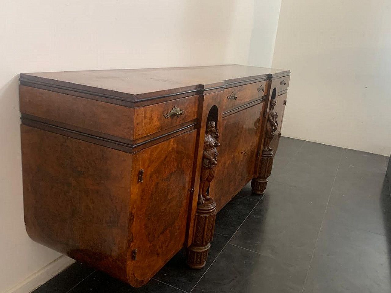Sideboard By Giovanni Guerrini For Ebanisteria Casalini, 1930s photo 19362.72
