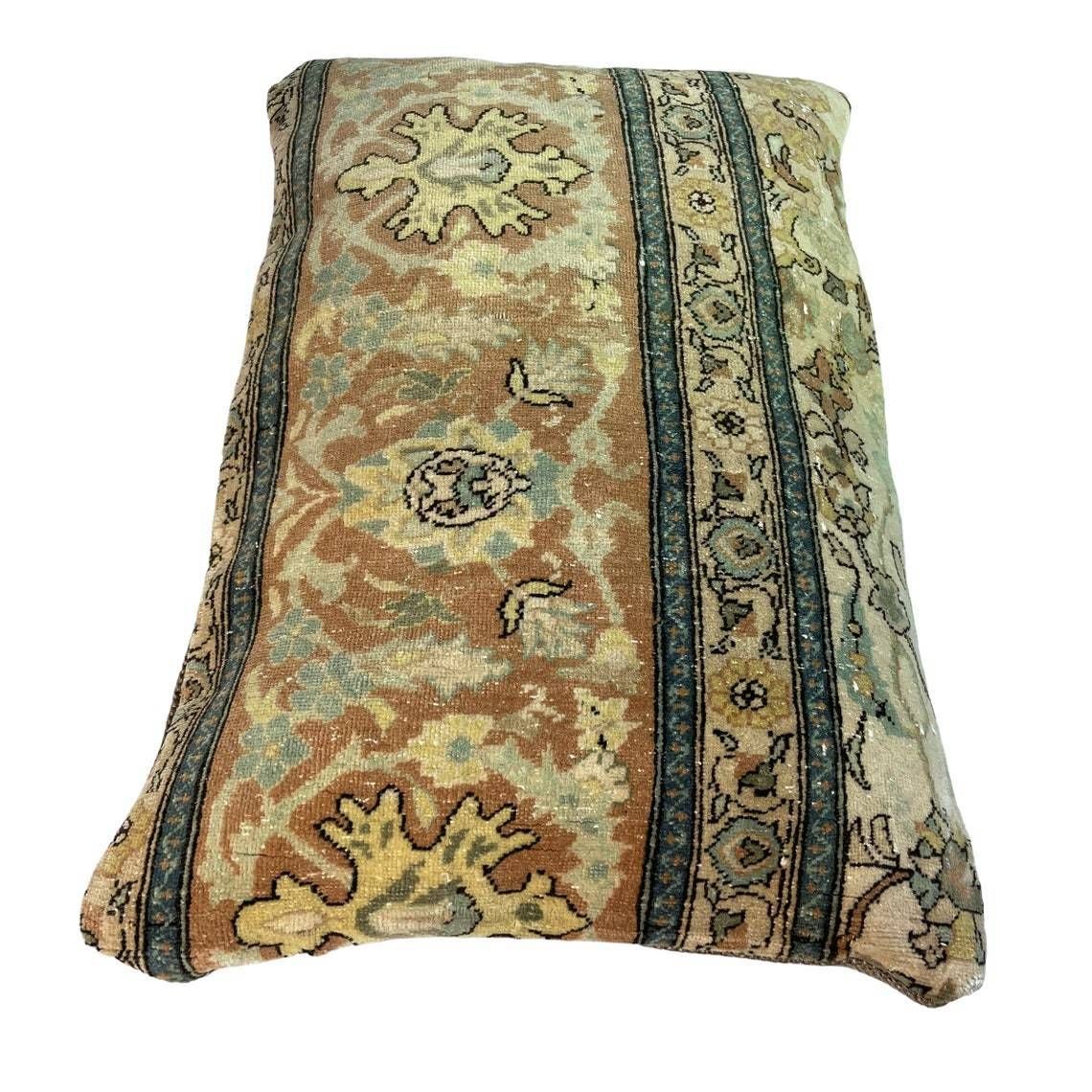 Vintage Turkish Handmade Cushion Cover  Decorative Pillow For Bedroom photo vinterior