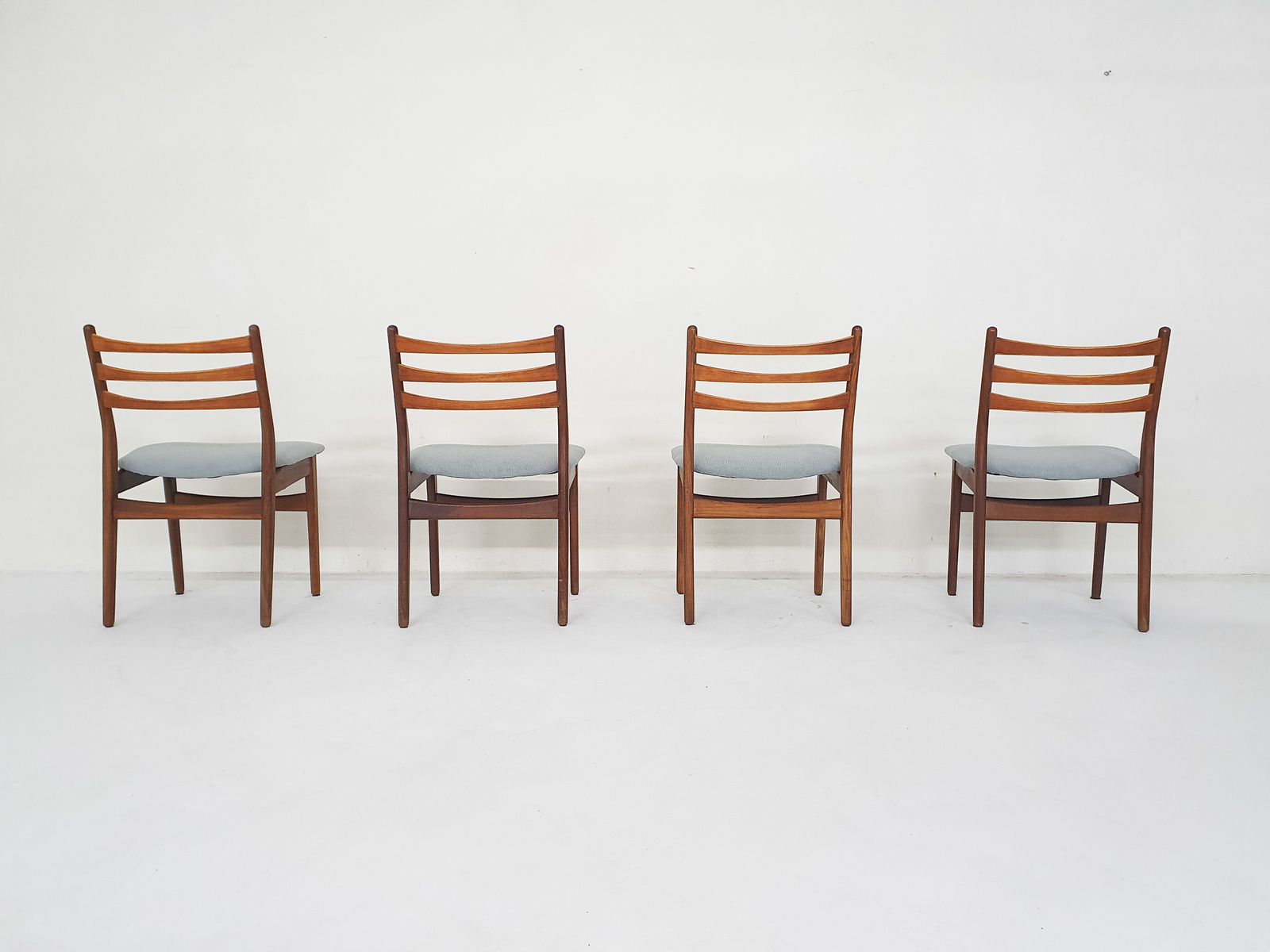 Set Of Four Dining Chairs By Topform, The Netherlands 1960's photo Furniture