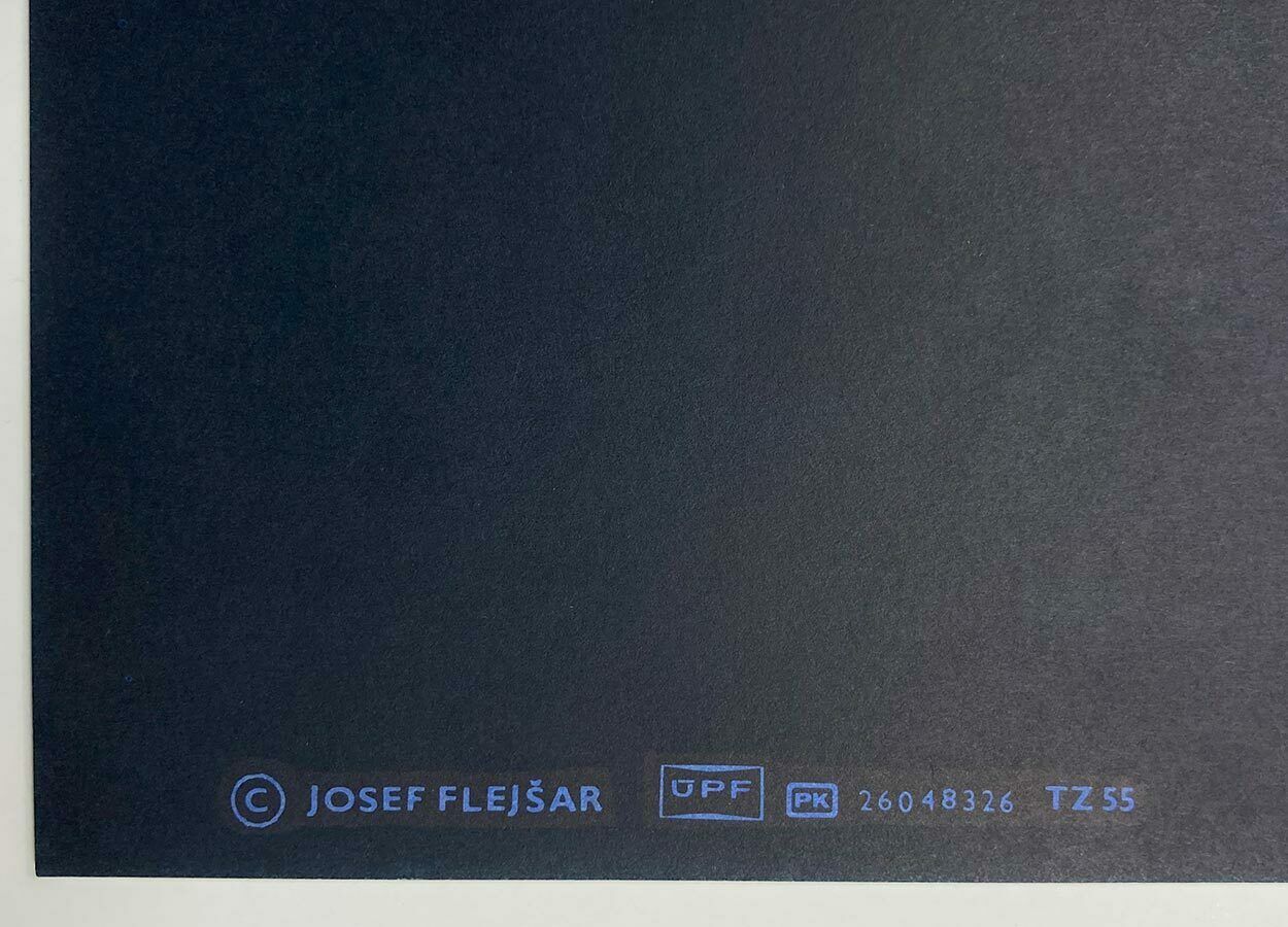 Original Film Poster, The Story Of The Voyages, Josef Flejšar, 1983, Genuine Czech Vintage Print photo 51.0