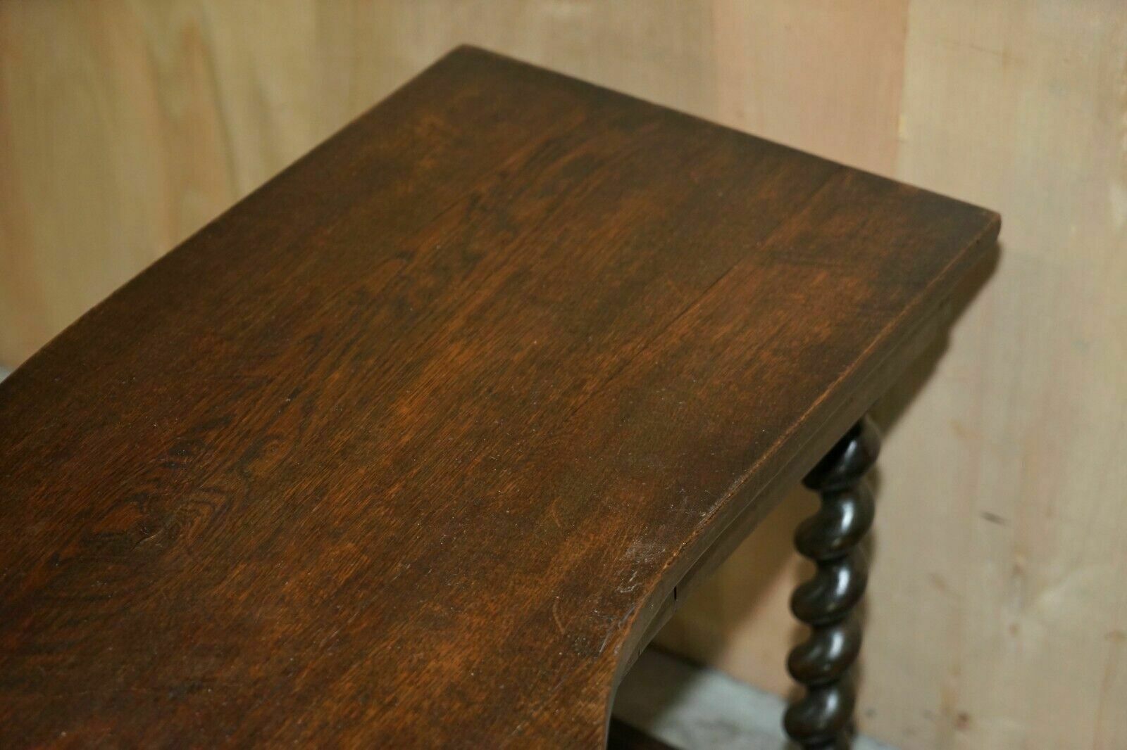 photo for sale Rare & Collectable Antique Jacobean Revival Barley Twist Leg English Hunt Table