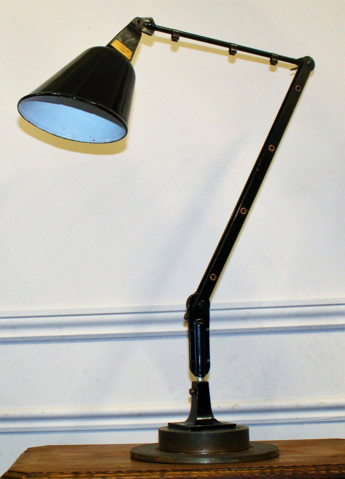 Walligraph Industrial Desk Vintage Lamp Office Factory Retro Antique Light Lighting Factory Table Floor
