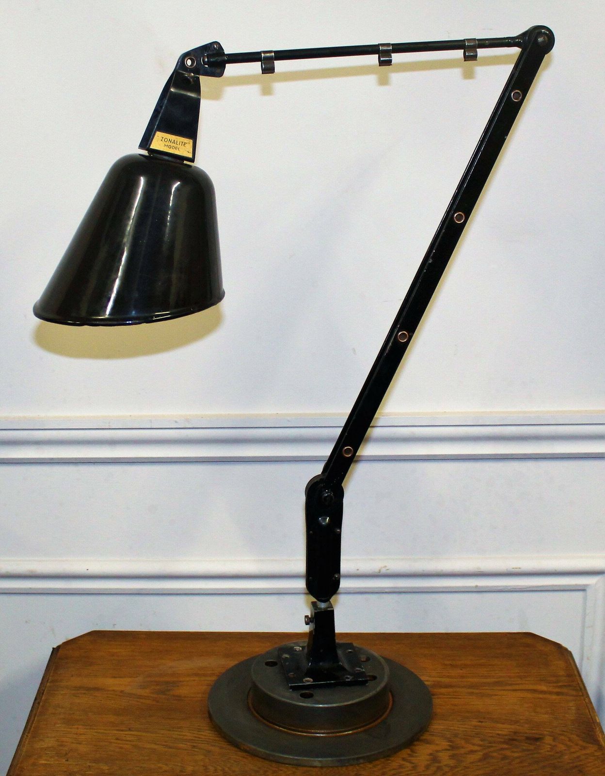 Walligraph Industrial Desk Vintage Lamp Office Factory Retro Antique Light Lighting Factory Table Floor photo furniture