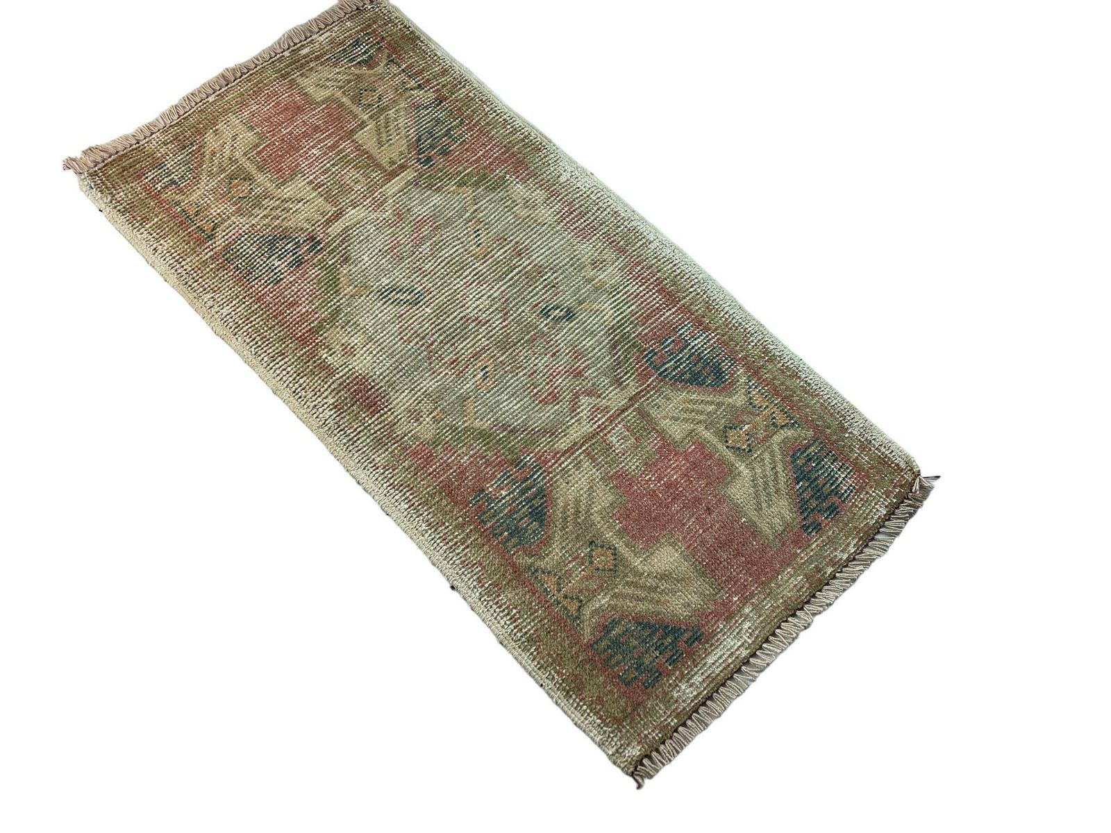 Traditional Turkish Anatolian Rug , Vintage Anatolian Turkish Rug 100 X 50 Cm