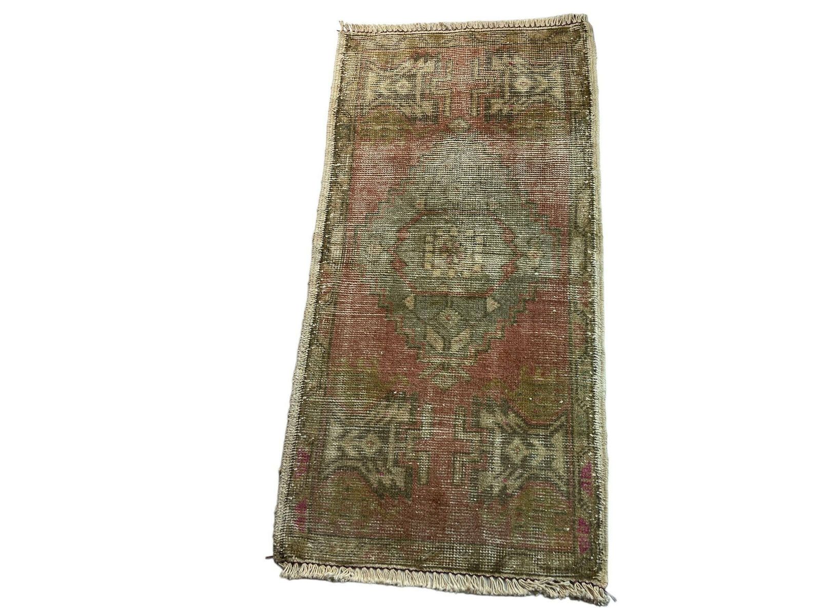 Traditional Turkish Anatolian Rug , Vintage Anatolian Turkish Rug 101 X 51 Cm photo for sale