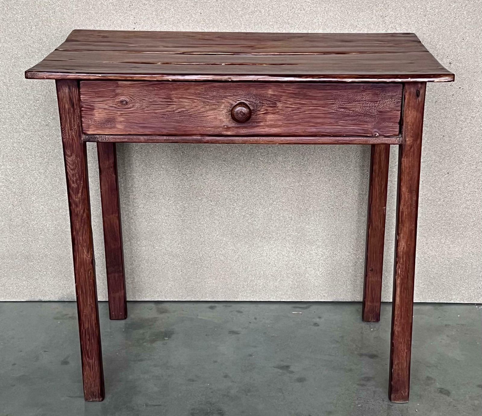 Table d'appoint Mobila de style campagne espagnole avec tiroir photo furniture