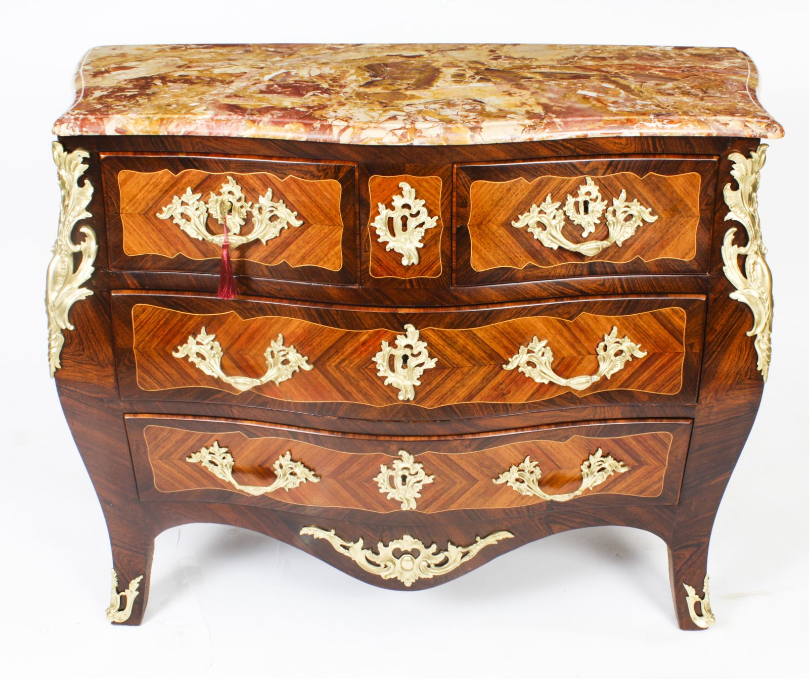 photo for sale Antique French Louis XVI Marquetry Commode Chest Circa 1790 18th C