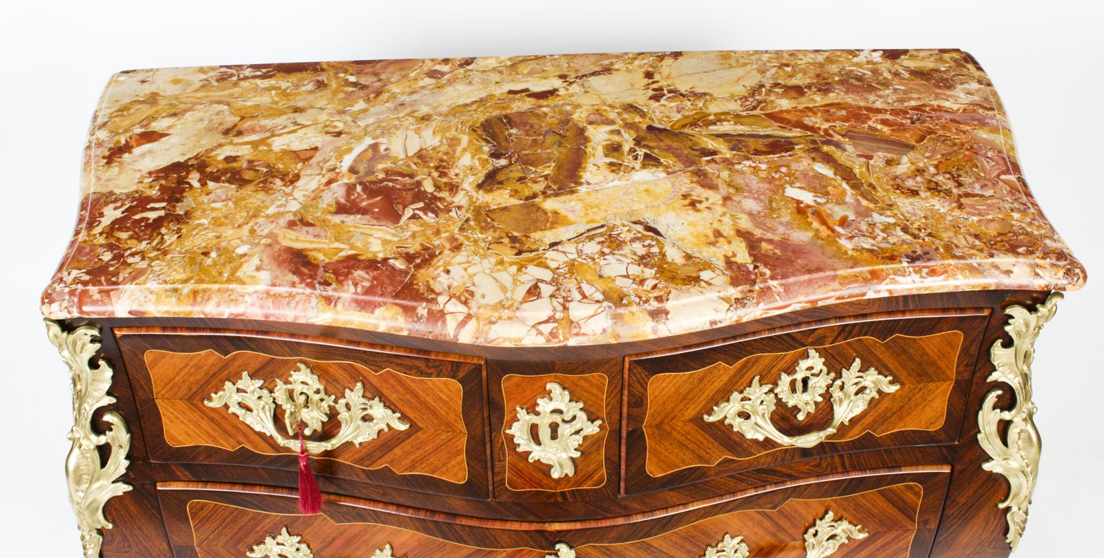 photo vinterior Antique French Louis XVI Marquetry Commode Chest Circa 1790 18th C