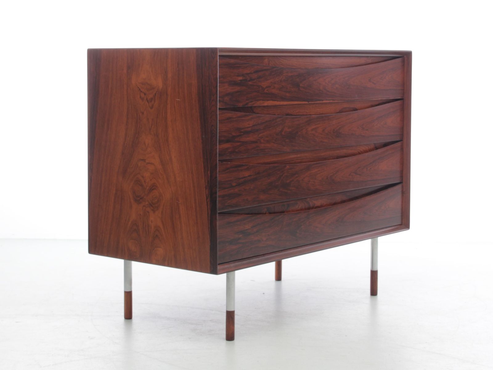 Mid Century Modern Scandinavian Chest Of Drawers In Rosewood By Arne Vodder photo Furniture