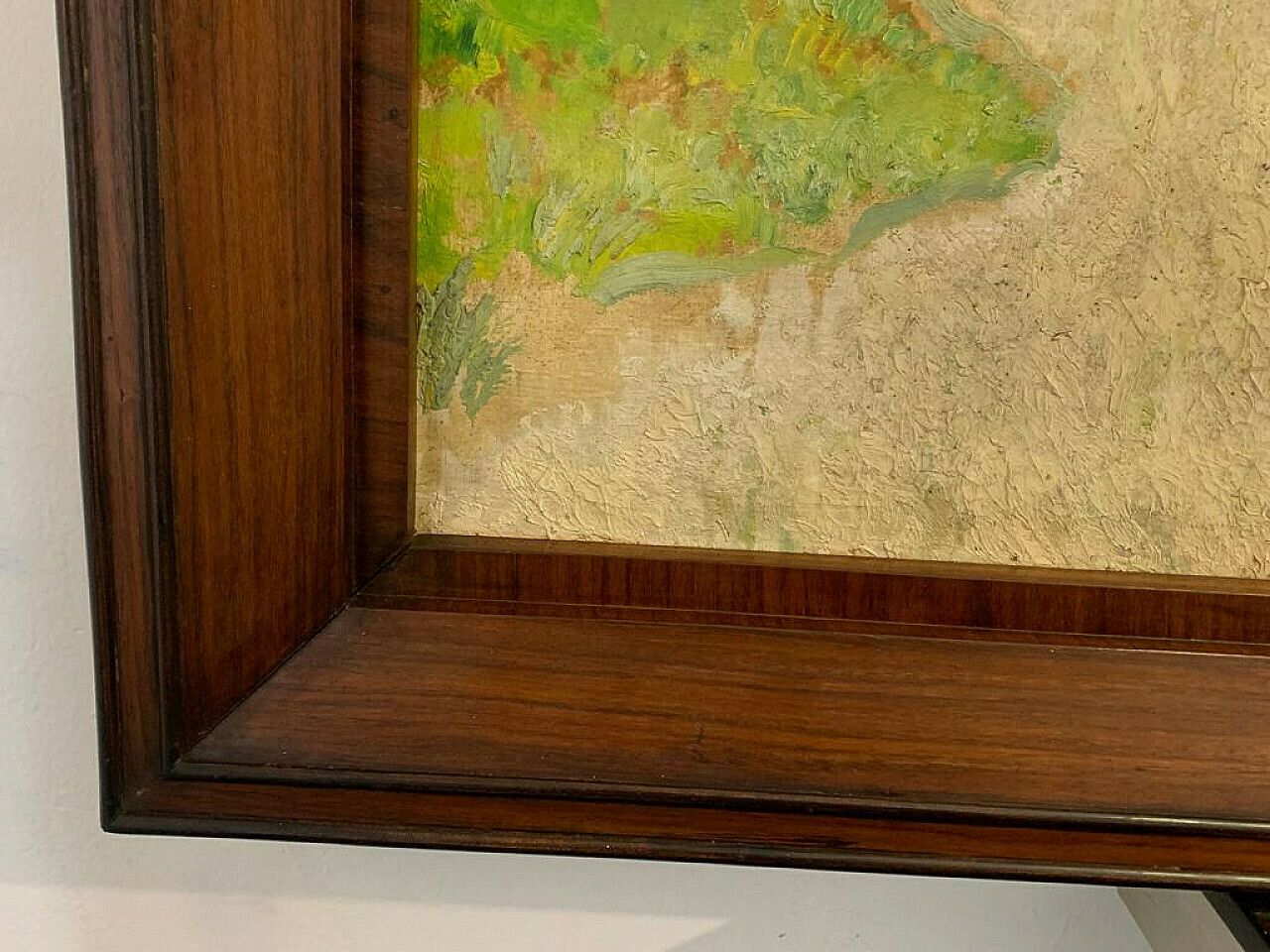 Mountain Landscape, Oil Painting On Canvas, 1920s photo vinterior
